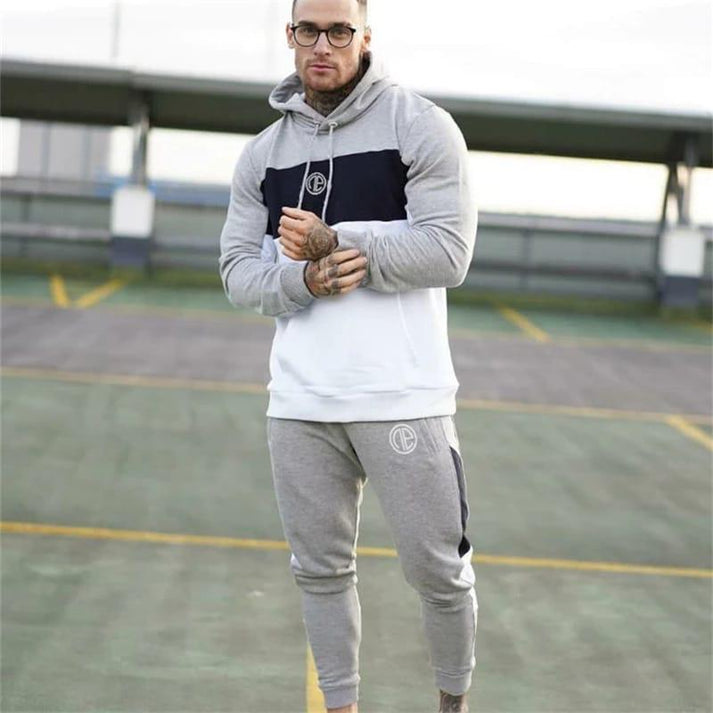 Contrast Panel Track Suit