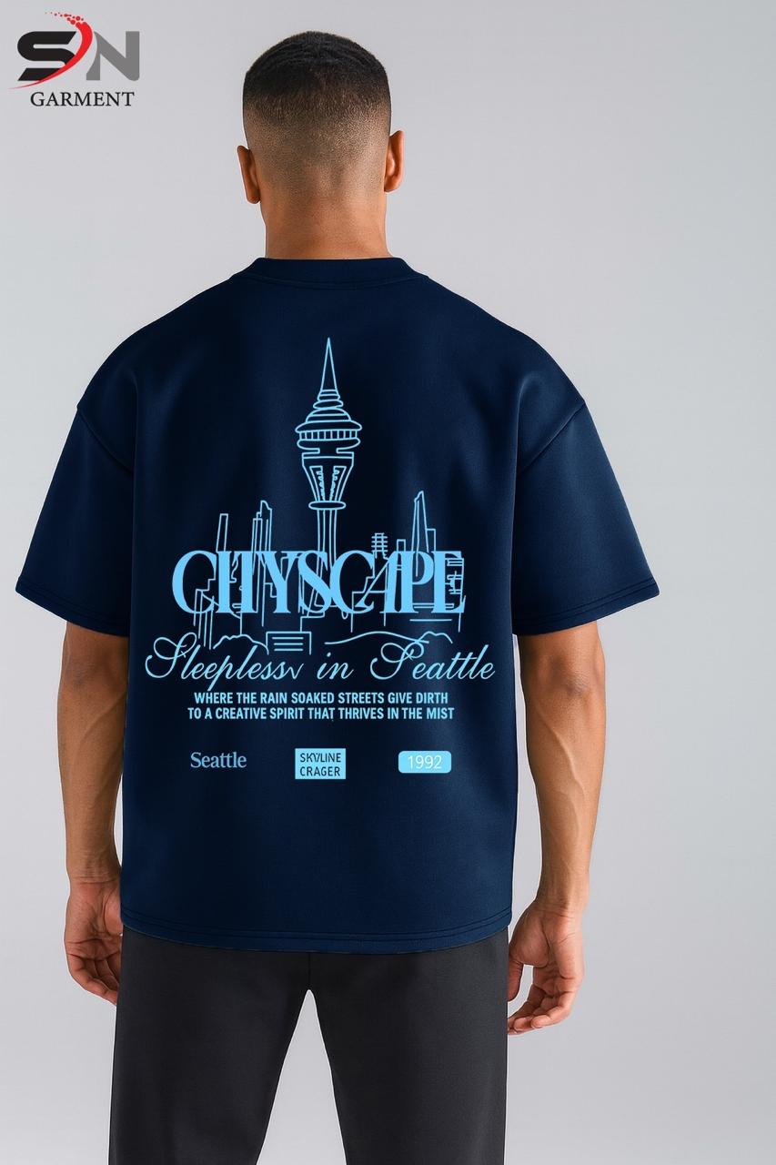 Chase Printed Oversized Sweatshirt – Winter Drop