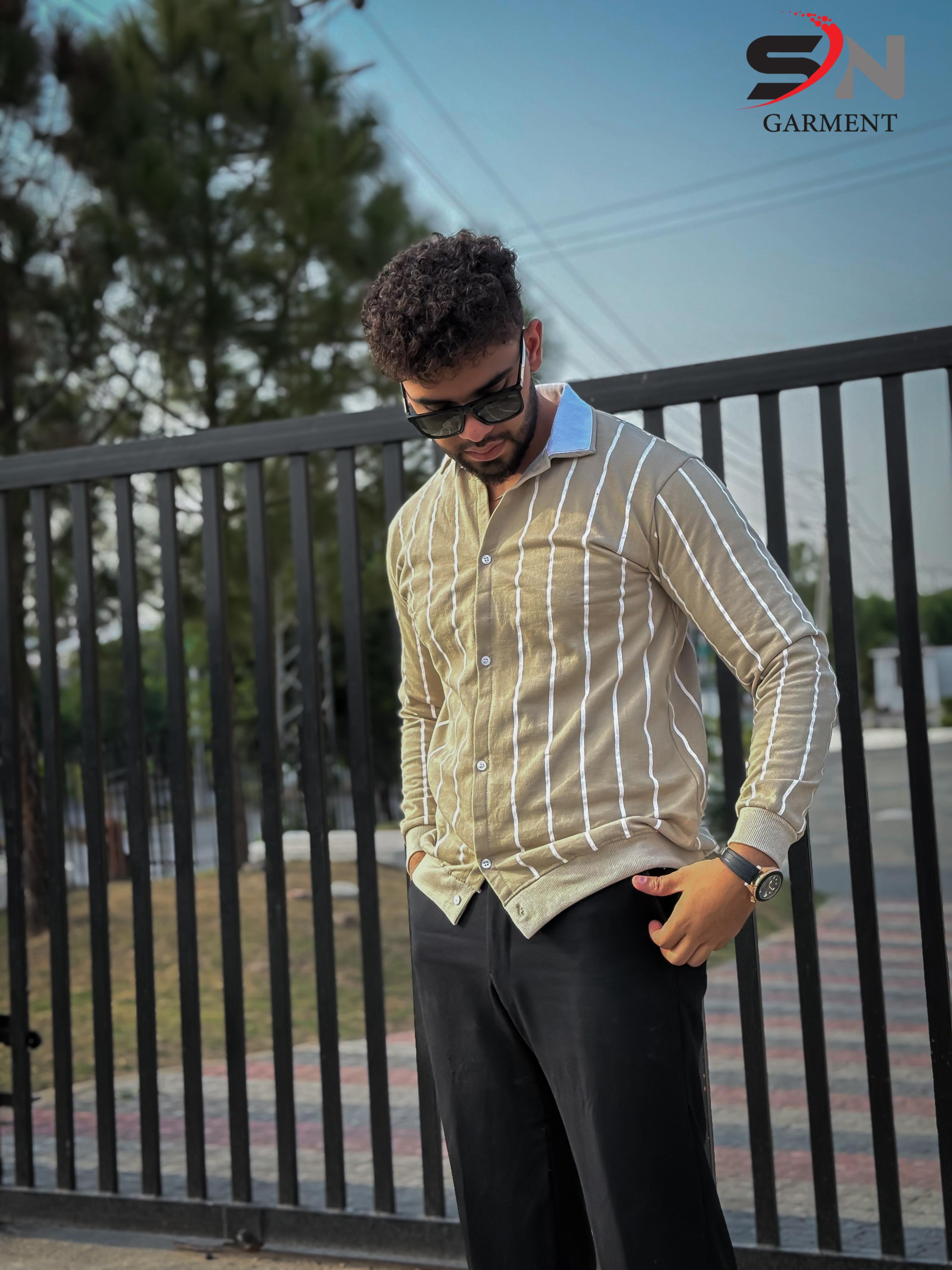 Printed Lining Shirt Style Jacket – Luxe Streetwear Redefined