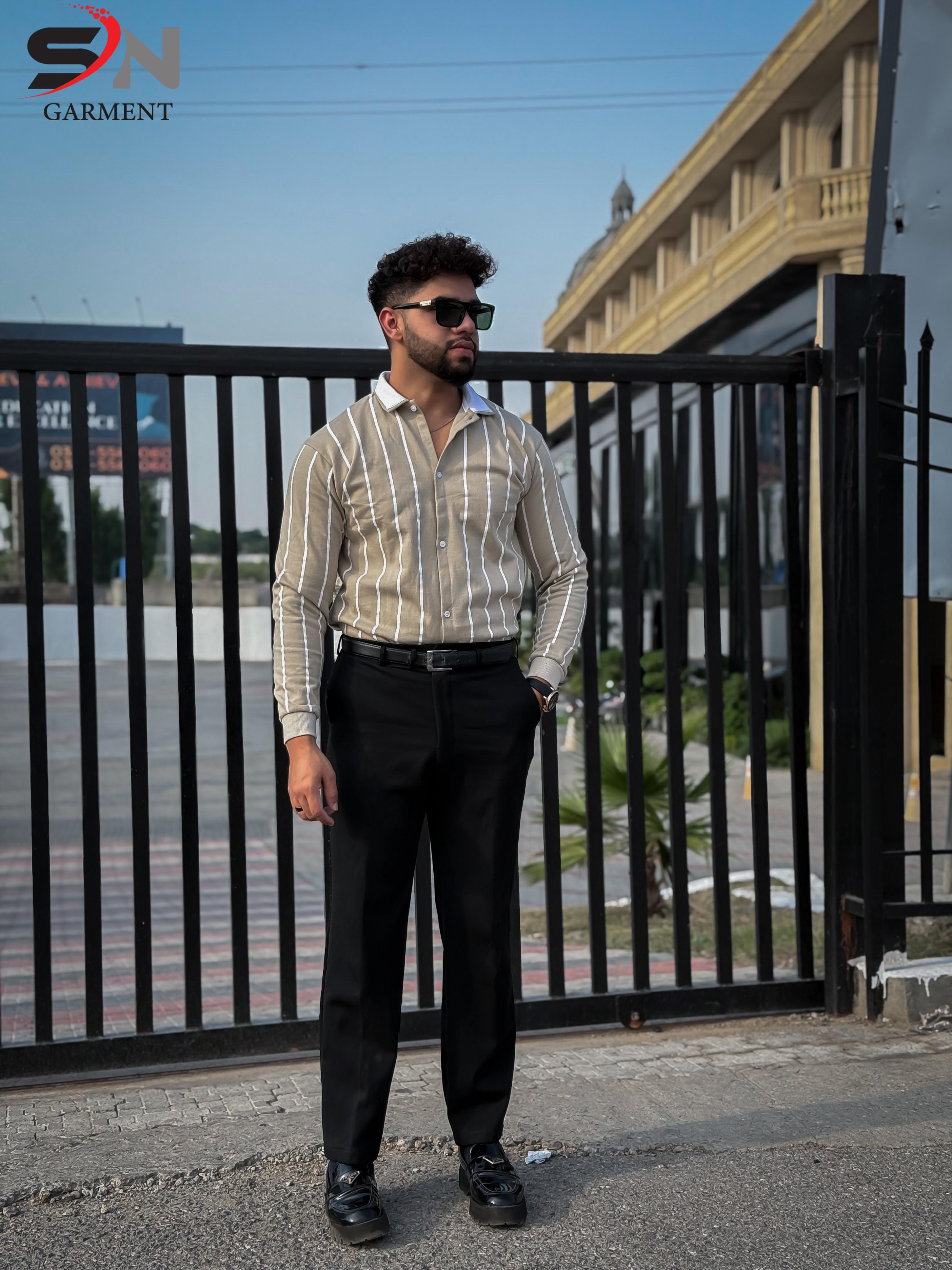 Printed Lining Shirt Style Jacket – Luxe Streetwear Redefined